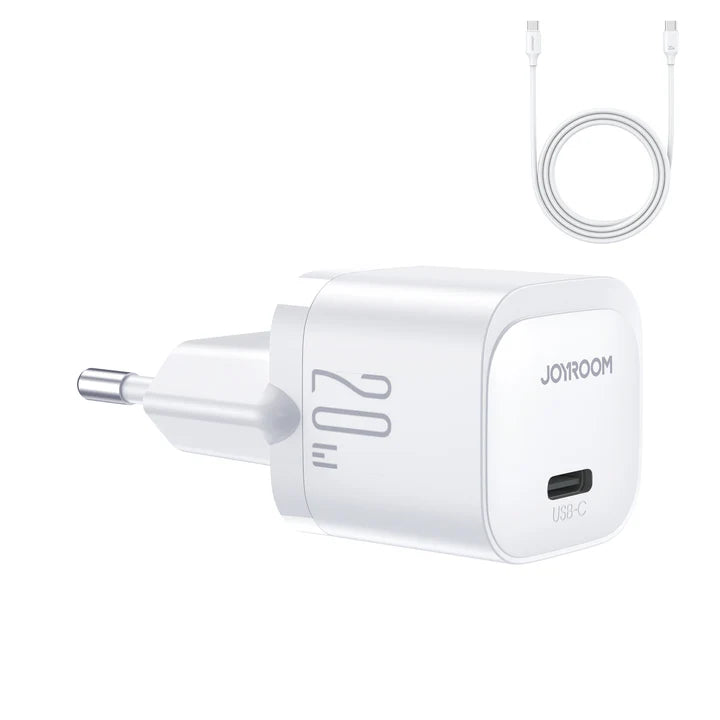 Joyroom Charger 20W with Cable C to C JR-TCF20EU