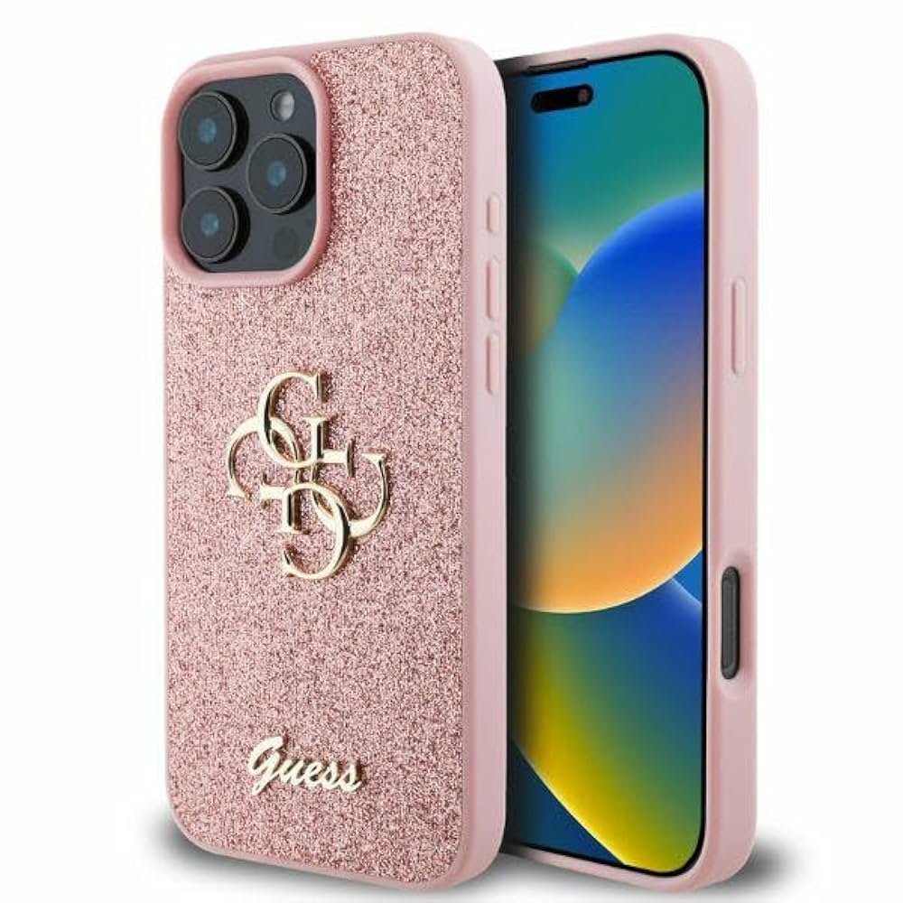 Guess 4G Big Metal Logo iPhone Hybrid Case
