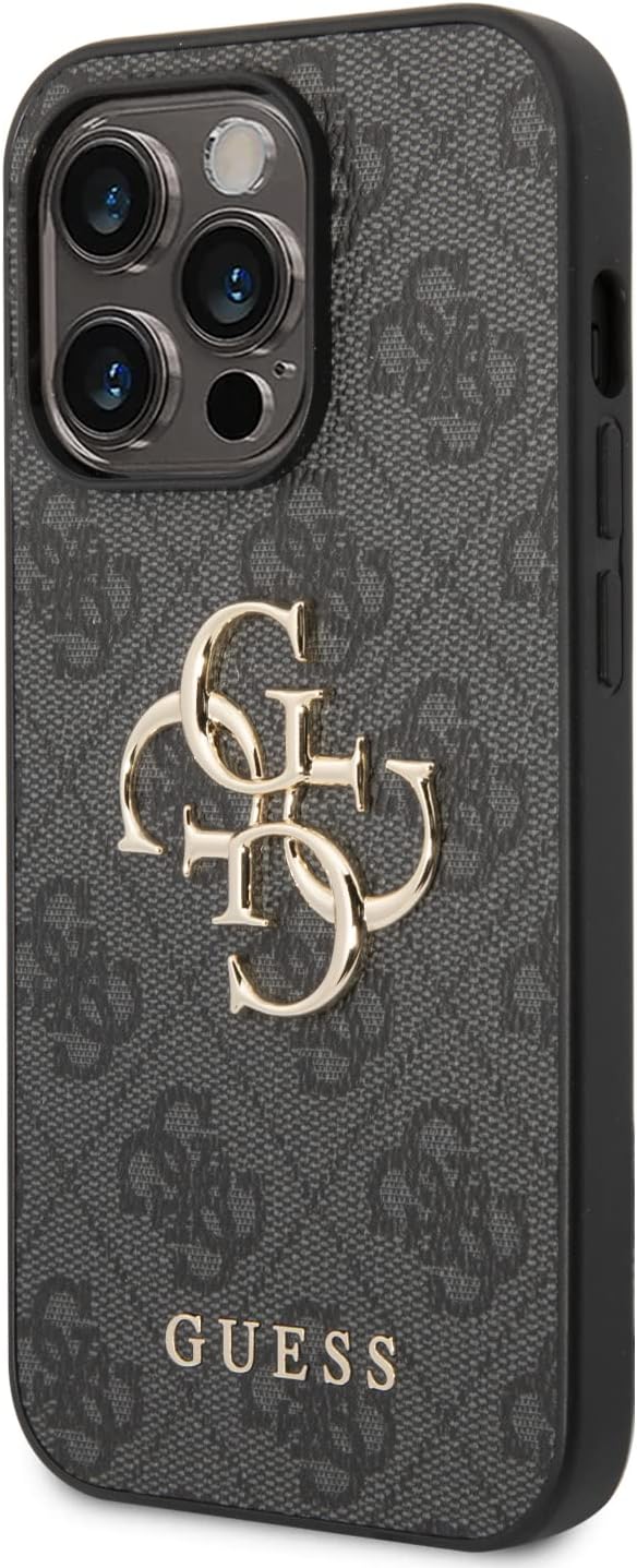 Guess 4G Big Metal Logo iPhone Hybrid Case