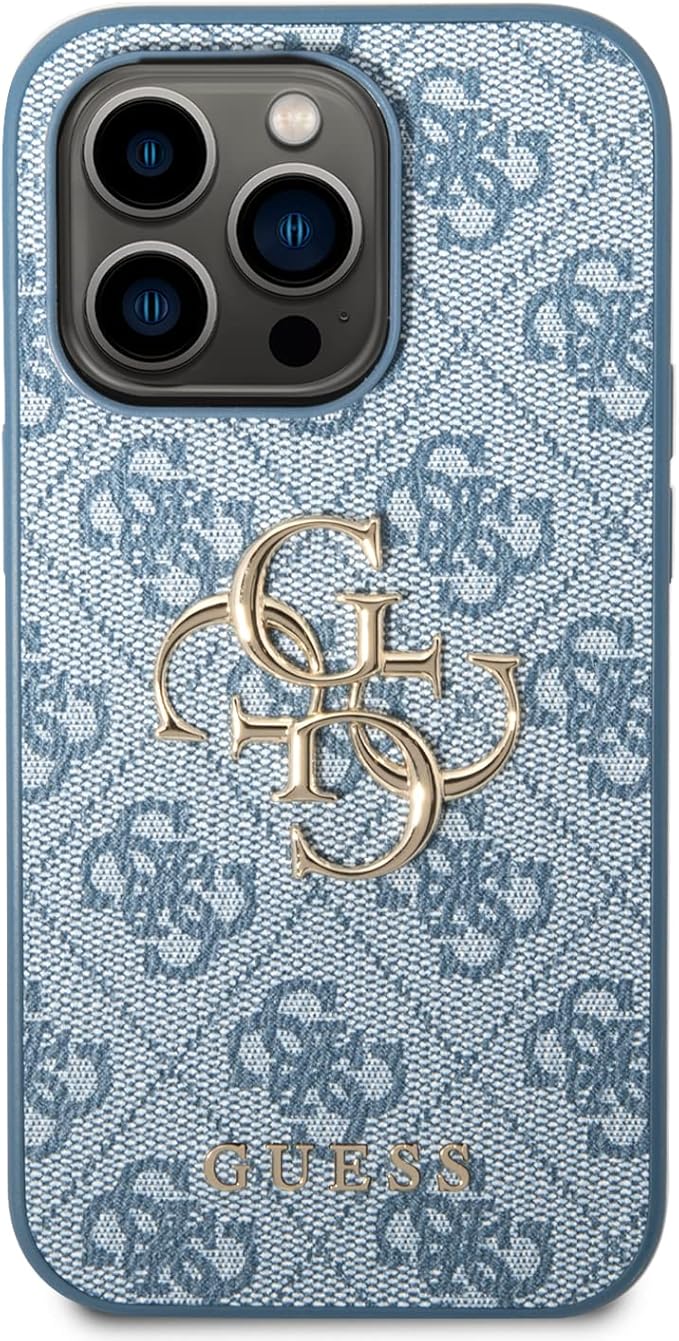 Guess 4G Big Metal Logo iPhone Hybrid Case