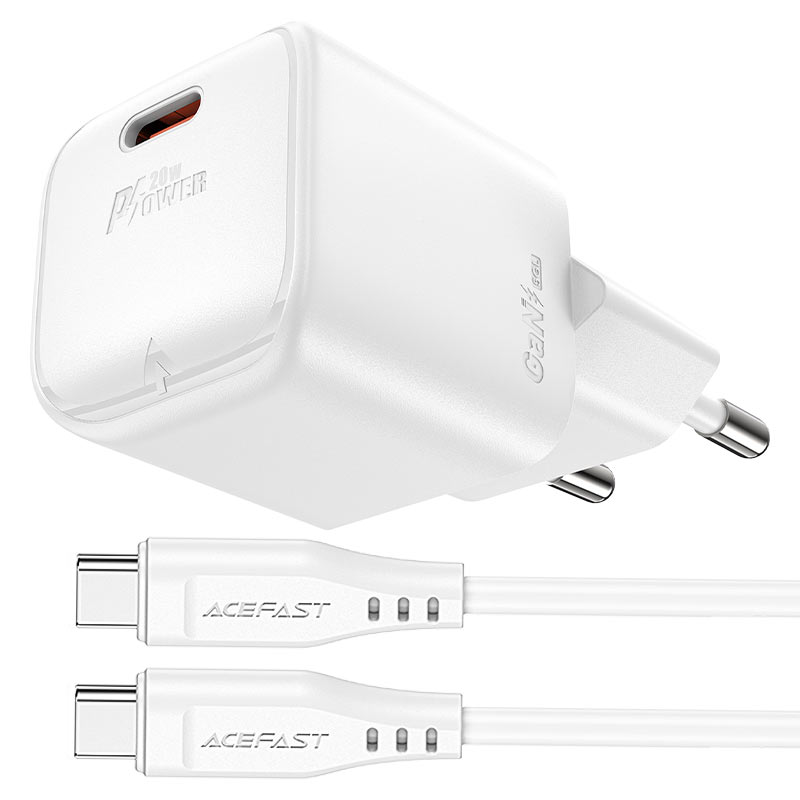 Fast Charge Wall Charger A73 mini PD20W GaN (1xUSB-C) EU