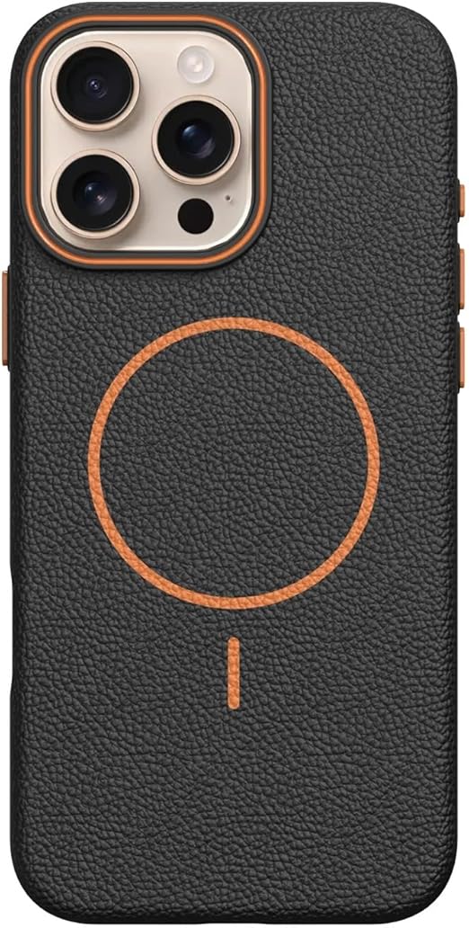 Case Soft Lichee Pattern Leather Silicone