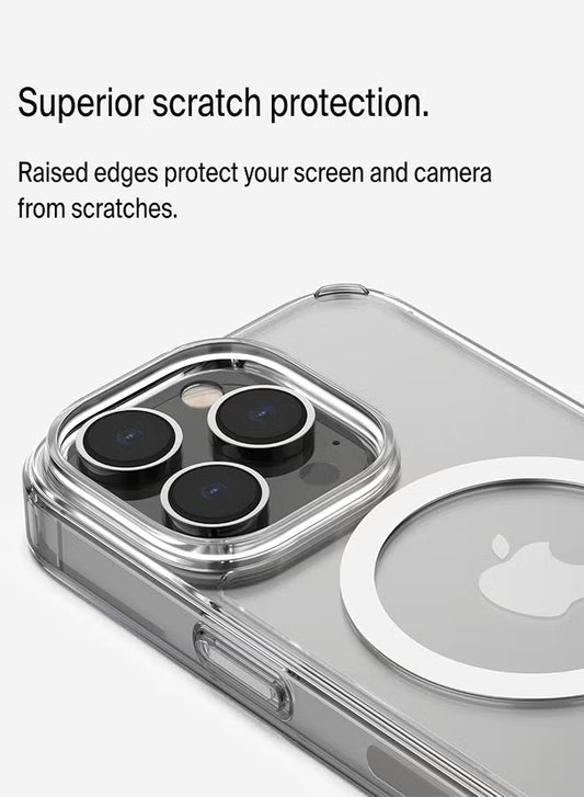 Belkin Magsafe Case for iPhone, Shockproof Protection, Scratch-Resistant Clear