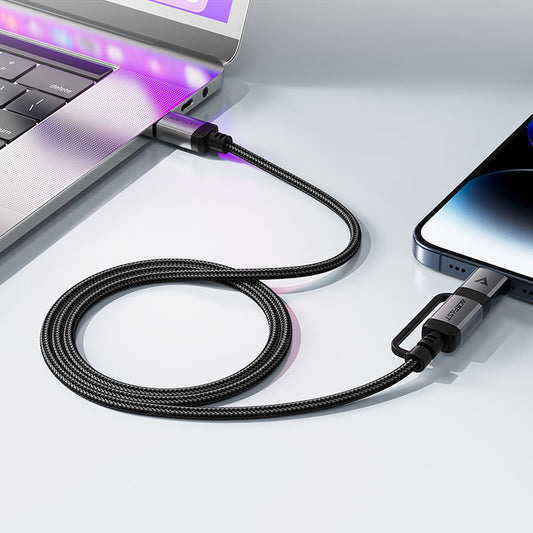 ACEFAST Charging Data Cable C20-01 USB-C to Lightning / USB-C