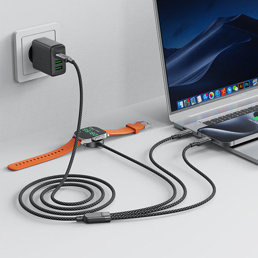 Charging Data Cable C6-11 3-in-1 100W